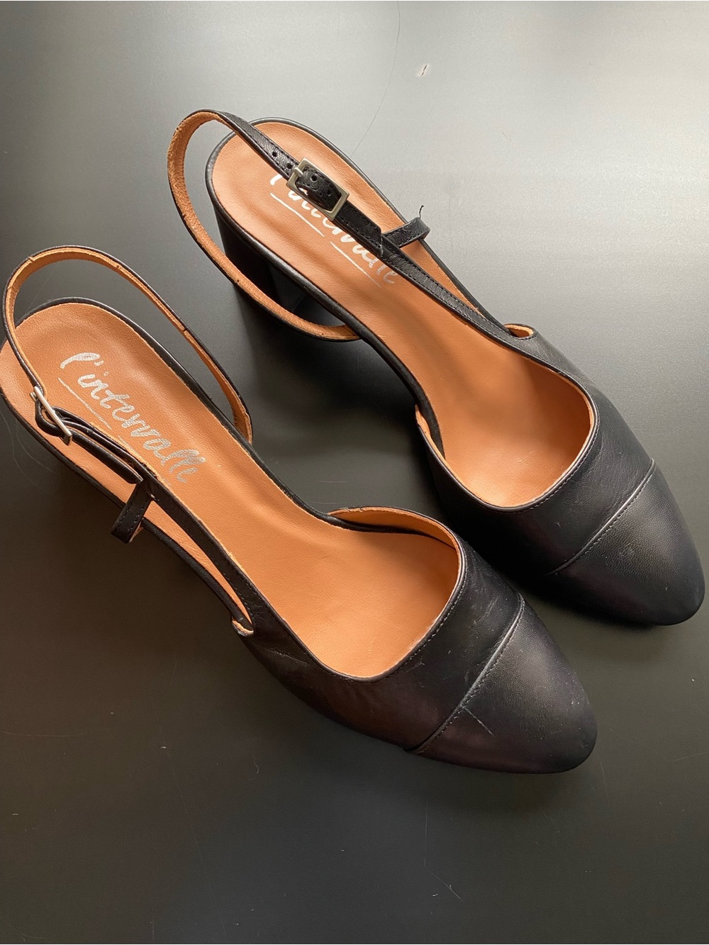 L’Intervalle Palar Leather Slingback Block Heel Sandals EU 41 - Picture 3 of 10